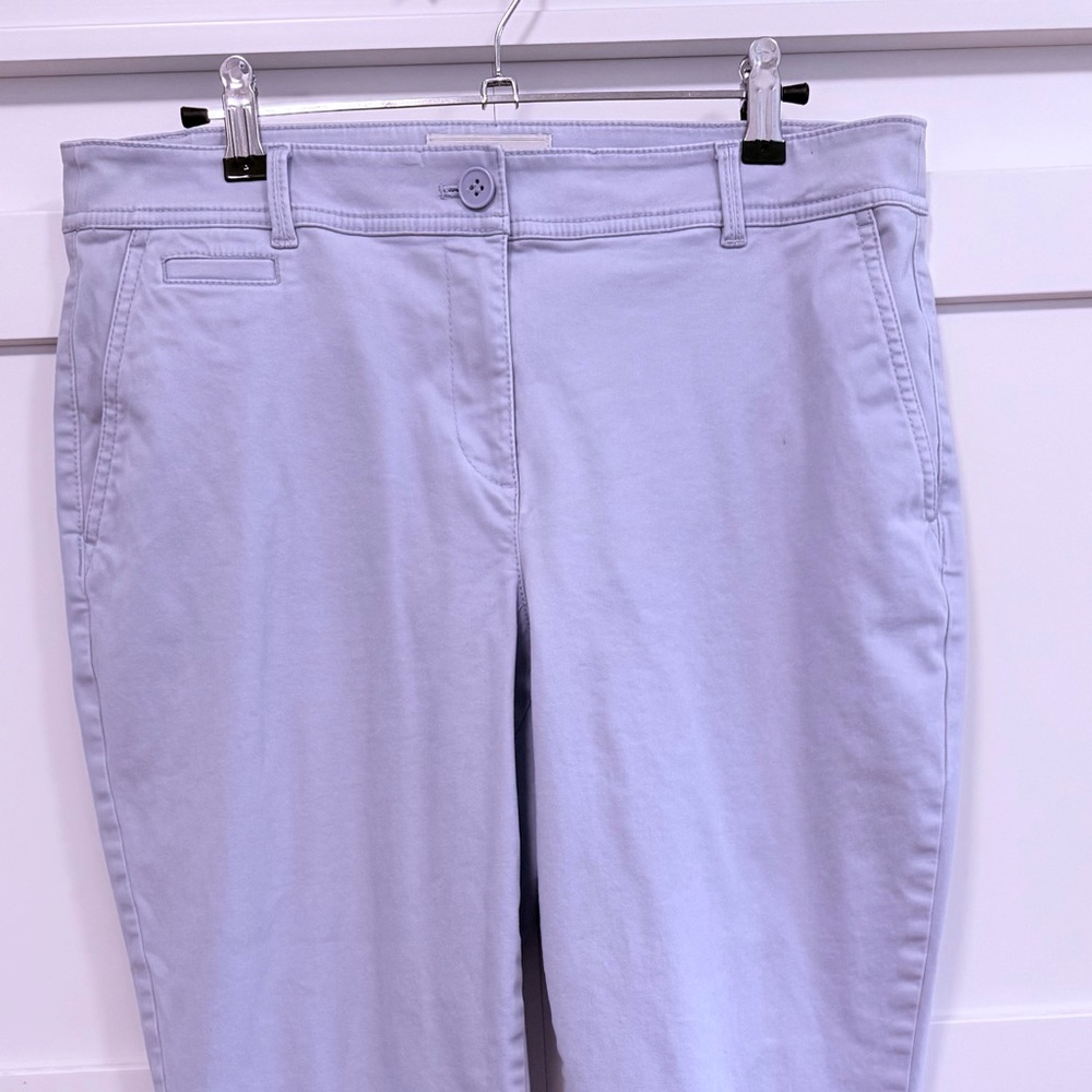 Talbots Women's Soft Blue Straight Leg Jeans